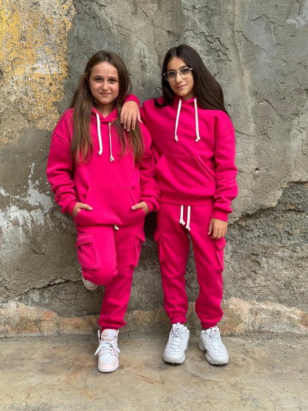 Tuta unisex fucsia