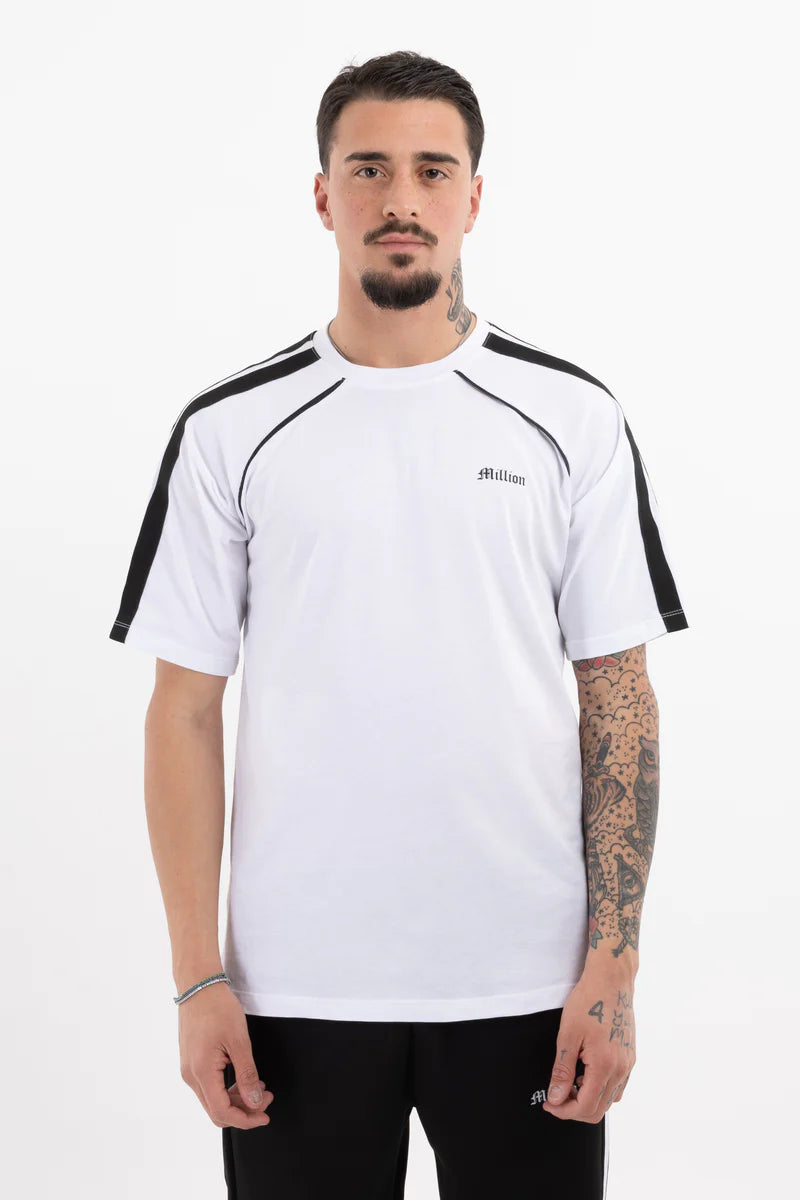T-shirt Million revuelta white black